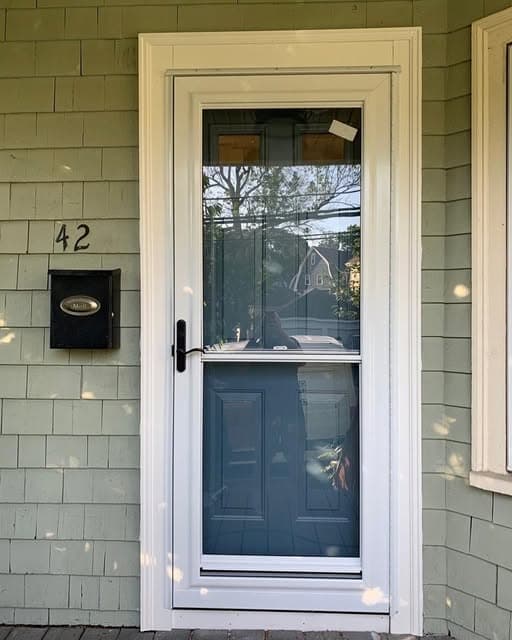 Mr. StormDoor product photo: 2000 full light seasonal ventilation with interchangeable panels