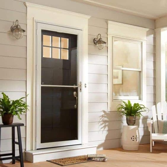 Mr. StormDoor product photo: 2000 series full light anytime ventilation with retractable screen