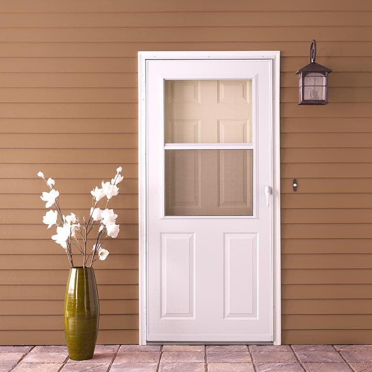 Mr. StormDoor product photo: series 200 partial light 1 2 light